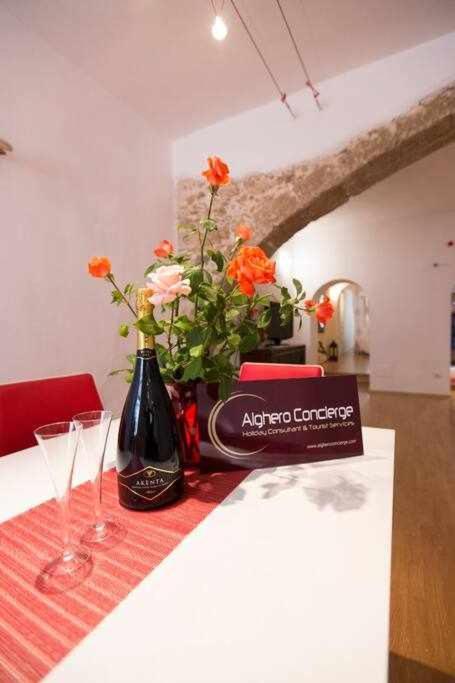 Appartamento Casa Principe Open Space Wifi Ac All Comforts Alghero Esterno foto